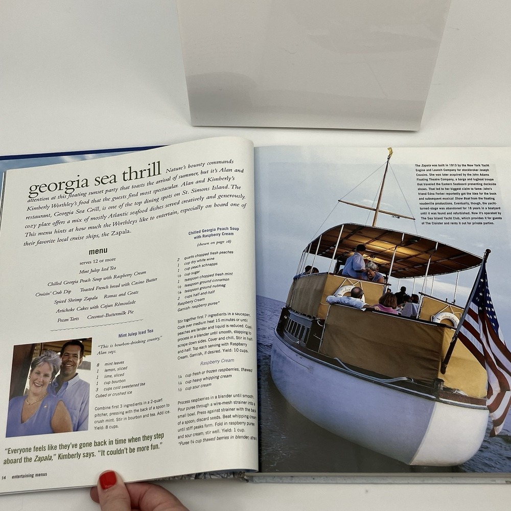 The Coastal Living Cookbook Recipe Collection Entertaining Table Party Menus - Picture 7 of 13